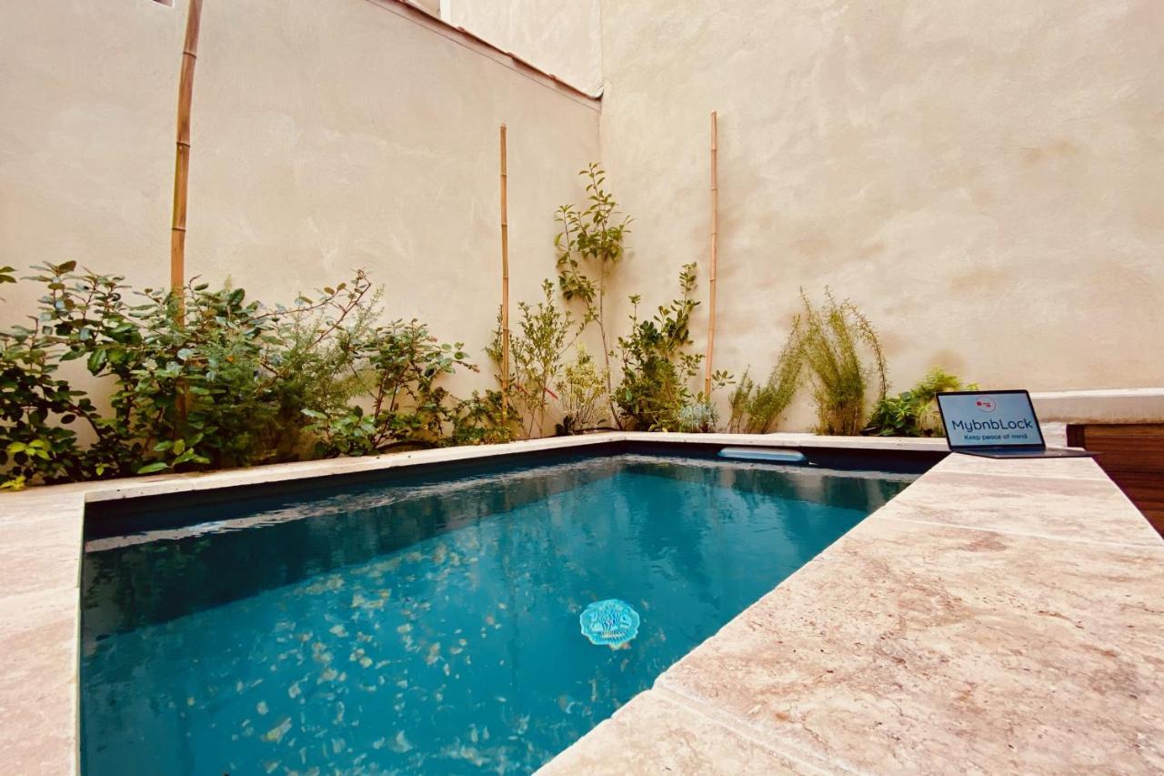 La Terra Nostra - Townhouse - Swimming Pool Villa Nîmes Kültér fotó